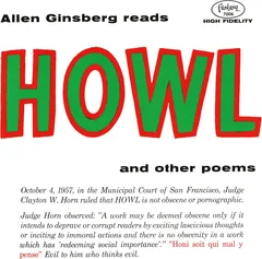 Allen Ginsberg Howl And Other Poems - LTD (LP)