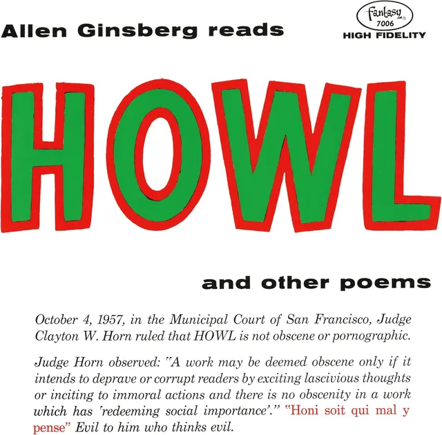 Allen Ginsberg Howl And Other Poems - LTD (LP) 