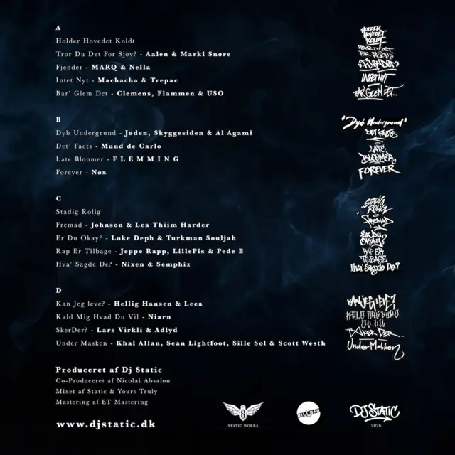DJ Static Stadig Rolig (2LP) 