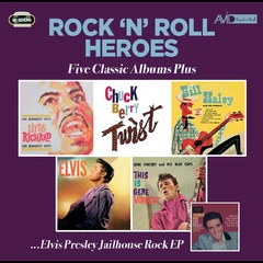Little Richard / Chuck Berry / Bill… Rock N Roll Heroes - Five Classic… (2CD)