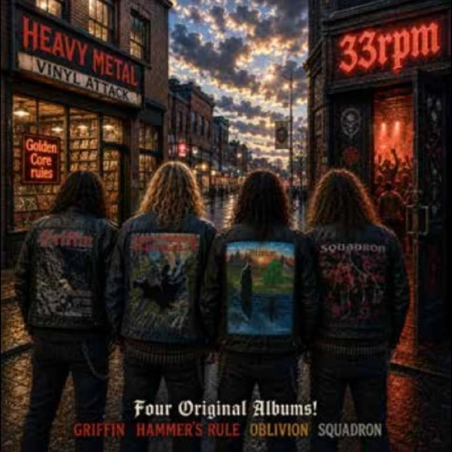 Diverse Artister Heavy Metal Vinyl Attack (6LP) 