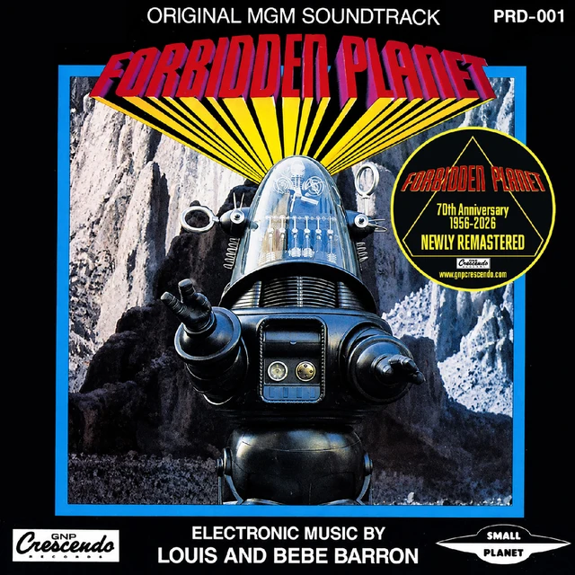 Louis Barron & Bebe Barron Forbidden Planet - 70th Anniversary (CD) 