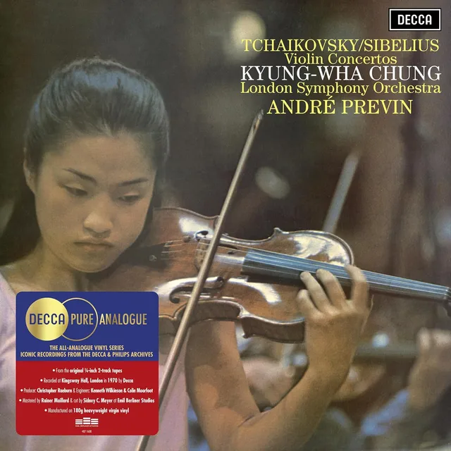 Kyung Wha Chung Tchaikovsky & Sibelius Violin… (LP) 