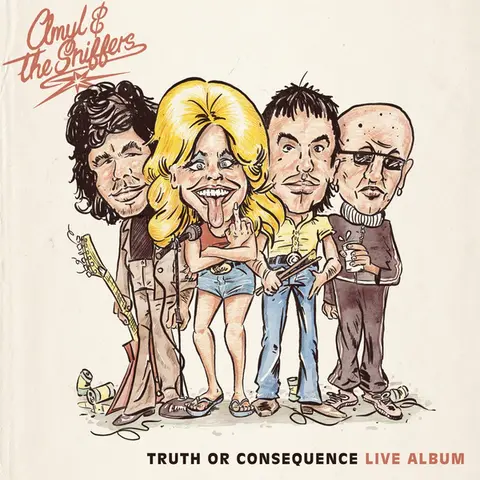 Amyl And The Sniffers Truth Or Consequence Live Album (LP) 
