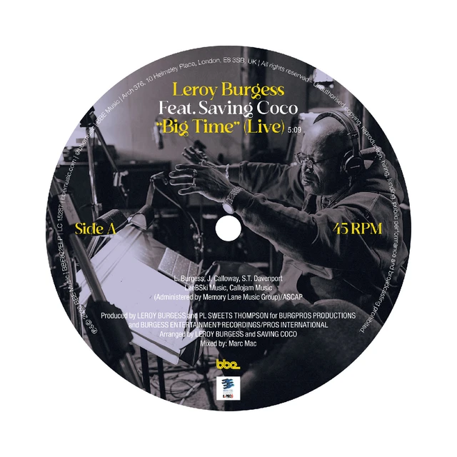 Leroy Burgess Big Time / Let's Do It (LP) 