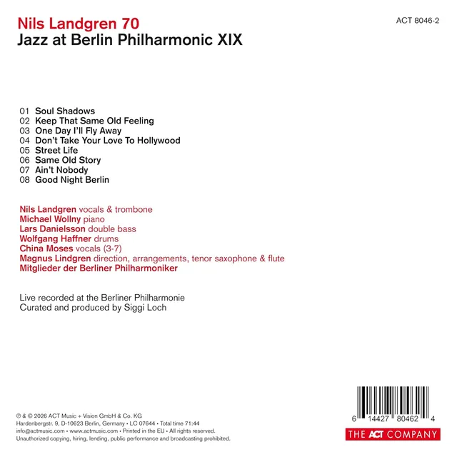 Nils Landgren Jazz At Berlin Philharmonic XIX (CD) 