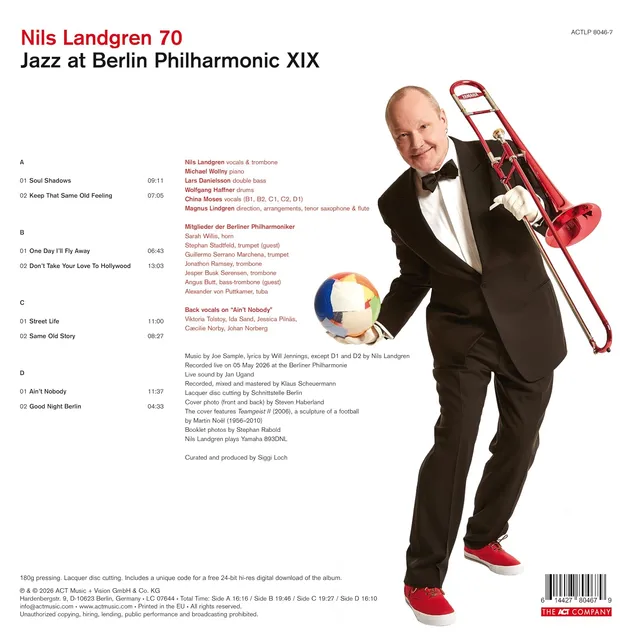 Nils Landgren Jazz At Berlin Philharmonic XIX (2LP) 