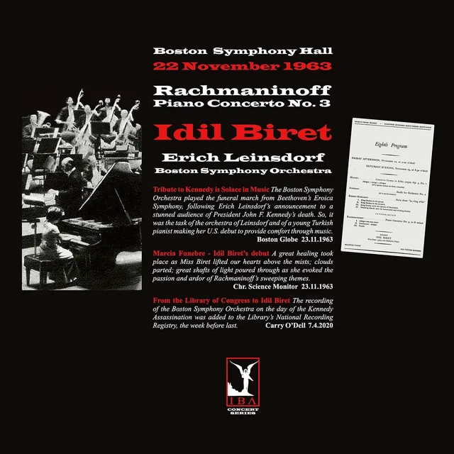 Idil Biret Rachmaninoff: Piano Concerto No. 3 (LP) 