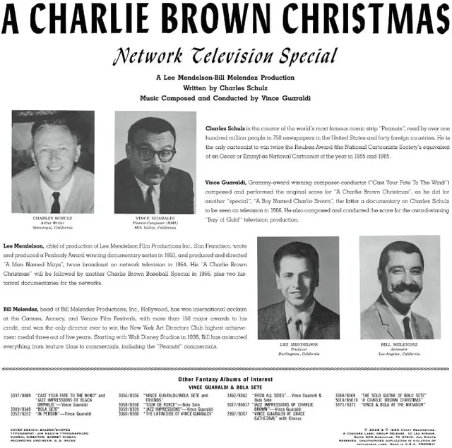 Vince Guaraldi Trio A Charlie Brown Christmas - LTD (LP) 