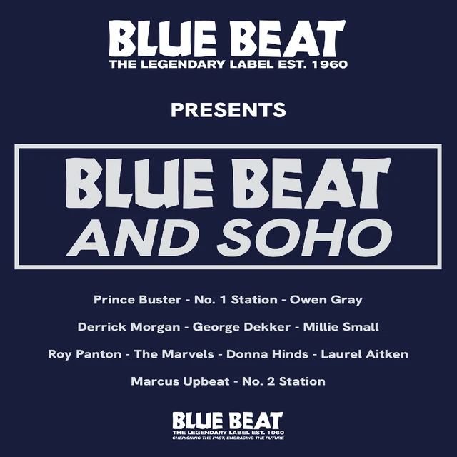 Diverse Artister Blue Beat And Soho (LP) 
