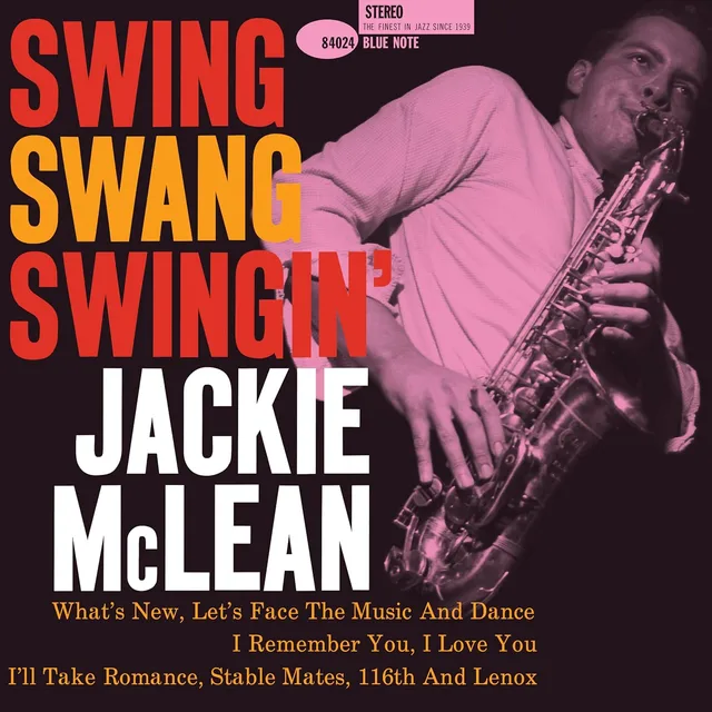 Jackie McLean Swing, Swang, Swingin' (LP) 