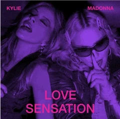 Madonna &amp; Kylie Love Sensation (7")