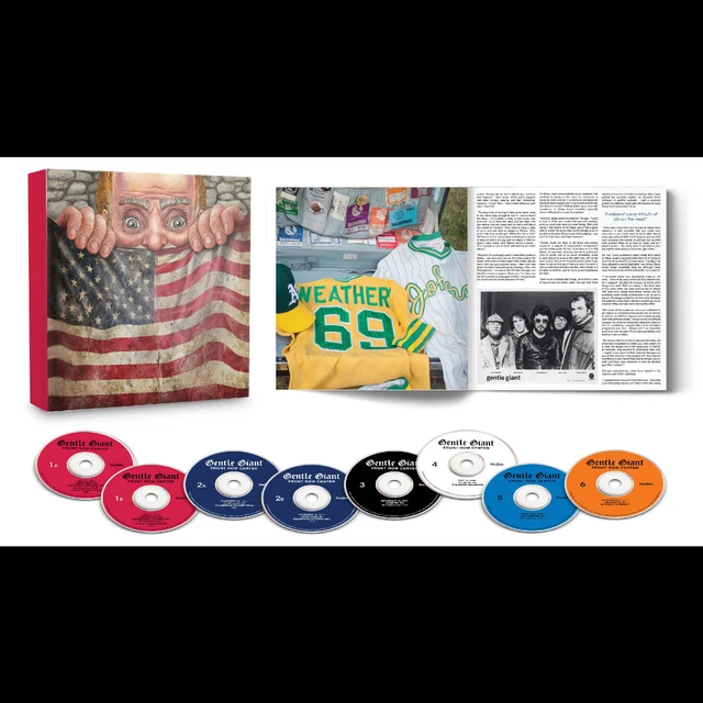 Gentle Giant Front Row Center: US Dates... (8CD) 