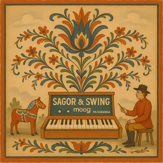 Sagor & Swing Moog På Svenska (LP) 