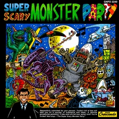 Diverse Artister Super Scary Monster Party: Spooky… (CD)