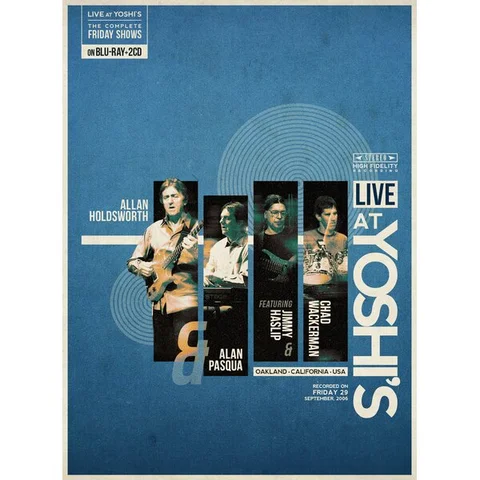 Allan Holdsworth Live At Yoshi's (Friday 29-09) (2CD+BD) 