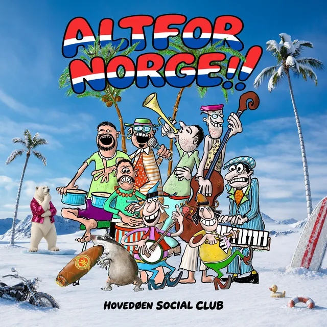 Hovedøen Social Club Altfor Norge!! - LTD (LP) 