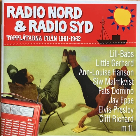 Diverse Artister Radio Nord & Radio Syd (CD) 