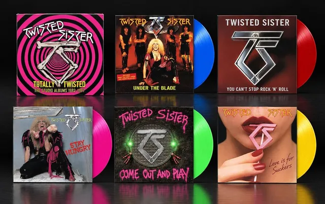 Twisted Sister Totally Twisted - Studio Albums… (5LP) 