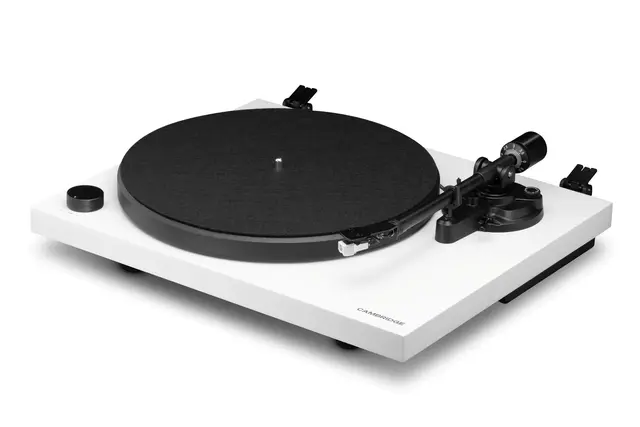 Cambridge Spira 1, platespiller, hvit RIAA-trinn, Bluetooth 