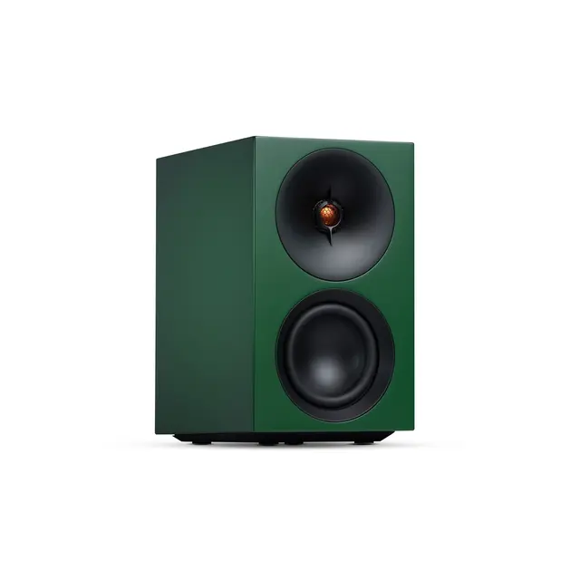 Cambridge L/R S, aktiv høyttaler, grønn Bluetooth, RCA/optisk inngang 
