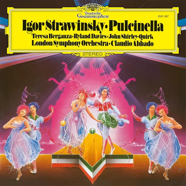 Claudio Abbado, London Symphony Orch. Stravinsky: Pulcinella, K34 (LP) 