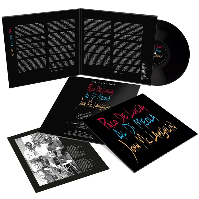 Paco de Lucia, Di Meola, McLaughlin The Guitar Trio - LTD (LP) 