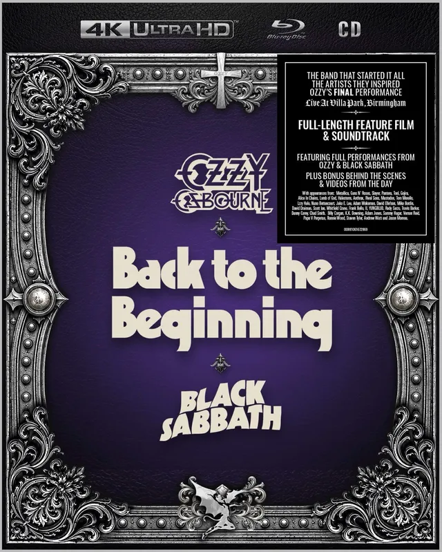 Ozzy Osbourne & Black Sabbath Back To The Beginning (CD+4K+BD) 