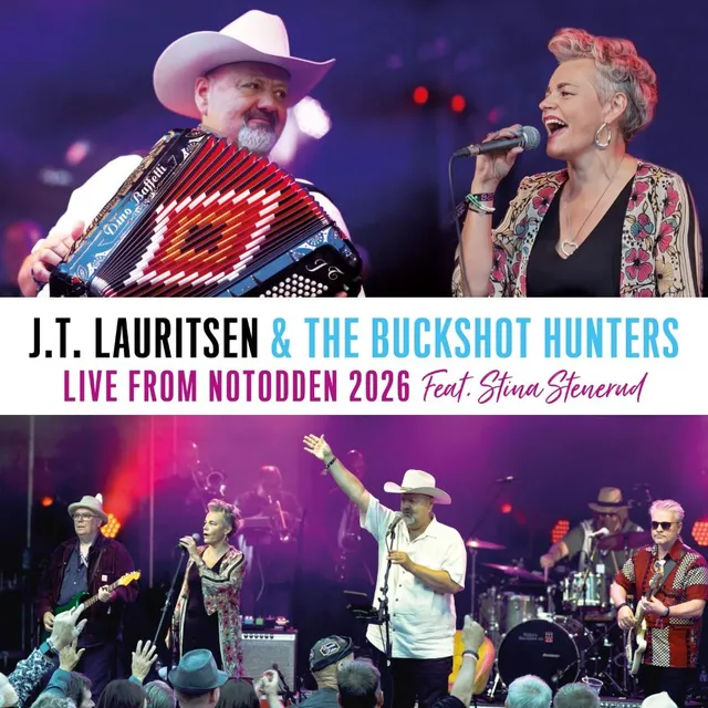 JT Lauritsen & The Buckshot Hunters Live From Notodden Blues Festival… (LP) 