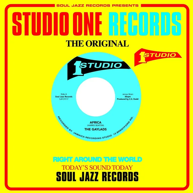 Gaylads & Sound Dimension Africa/Congo Rock - LTD (7") 