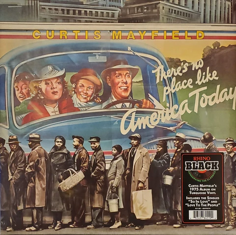 Curtis Mayfield There's No Place Like America…- LTD (LP) 