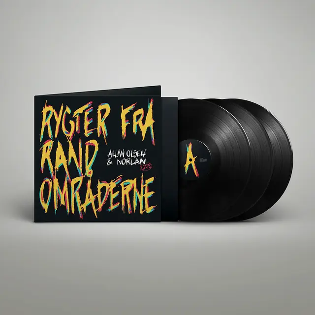 Allan Olsen & Norlan Rygter Fra Randområderne (Live) (3LP) 