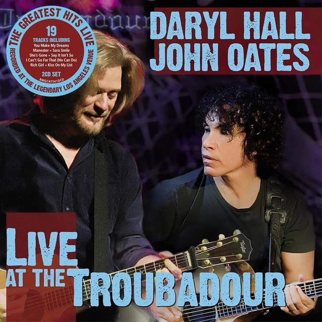 Daryl Hall & John Oates Live At The Troubadour (2CD) 