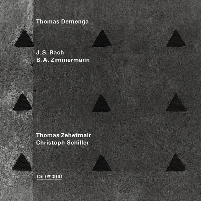 Thomas Demenga Bach/Zimmermann (CD) 