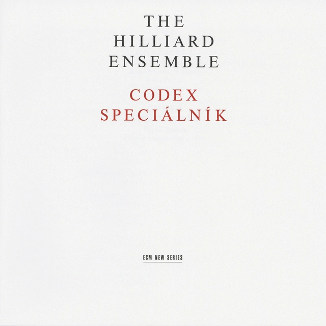 The Hilliard Ensemble Codex Speciálnik (CD) 