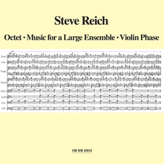 Steve Reich Octet/Music For A Large Ensemble… (CD)