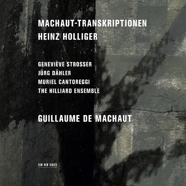 Heinz Holliger Machaut-Transkriptionen (CD) 