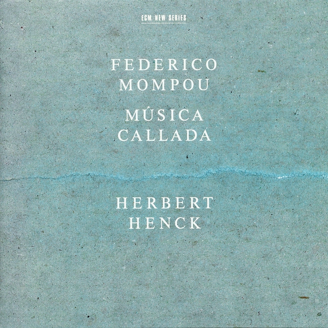 Frederico Mompou Música Callada (CD) 
