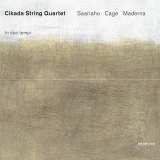 Cikada String Quartet In Due Tempi (CD)