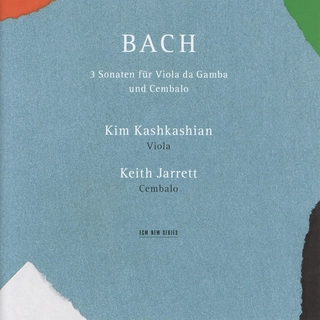 Kim Kashkashian/Keith Jarrett Bach: 3 Sonaten Für Viola Da Gamba… (CD)