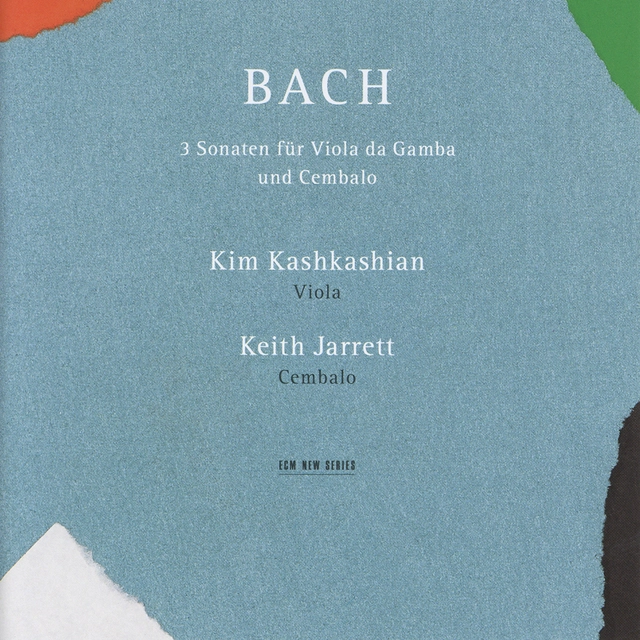 Kim Kashkashian/Keith Jarrett Bach: 3 Sonaten Für Viola Da Gamba… (CD) 
