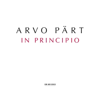 Arvo Pärt In Principio (CD)