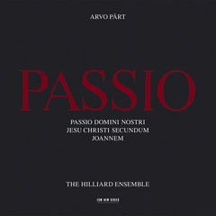 Arvo Pärt Passio (CD)
