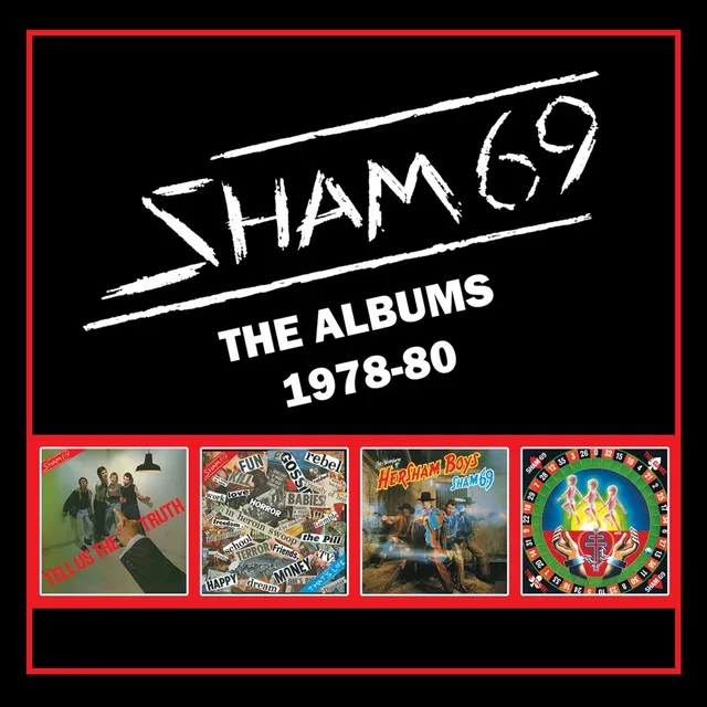 Sham 69 The Albums 1978-80 (4CD) 