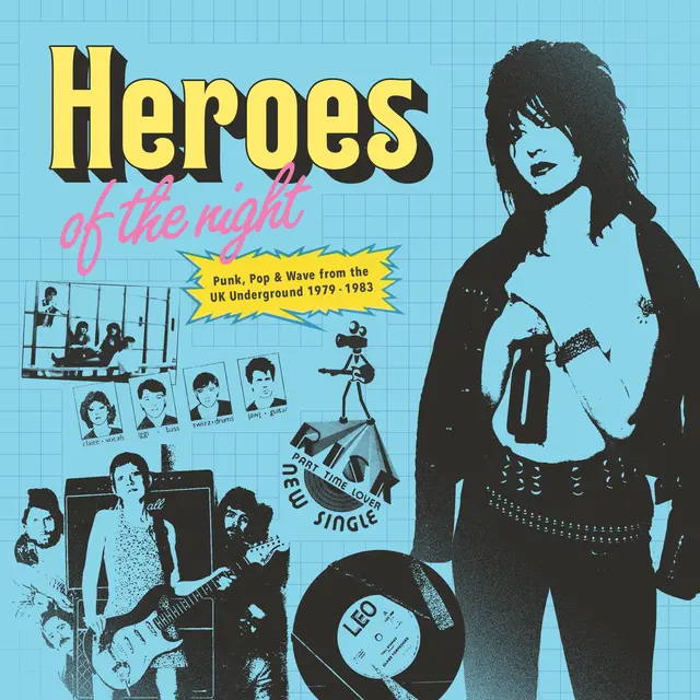 Diverse Artister Heroes Of The Night: Punk, Pop… (LP) 