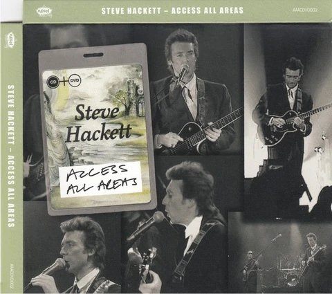 Steve Hackett Access All Areas - Live (CD+DVD) 