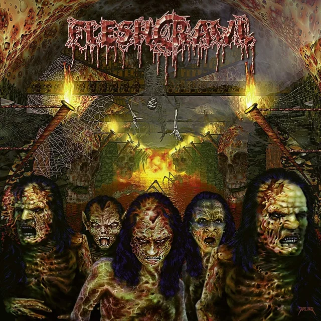 Fleshcrawl As Blood Rains From The Sky…We Walk…(LP) 