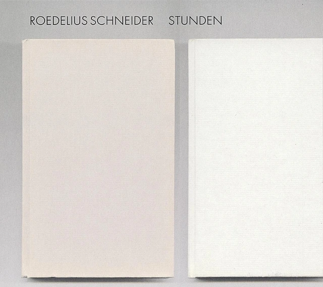 Roedelius/Schneider Stunden (LP) 