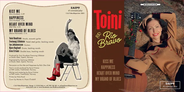 Toini & Rio Bravo Kiss Me EP (7") 
