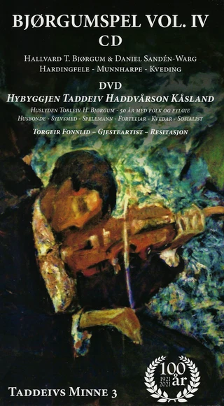 Hallvard T. Bjørgum &amp; Daniel Sandén-Warg Bjørgumspel Vol. IV - Taddeivs… (CD+DVD)
